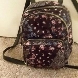 Juicy backpack beautiful satin floral print